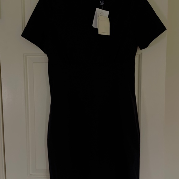Lands’ End Women’s Empire Shift Dress True Navy US 6 NWT - Picture 6 of 6